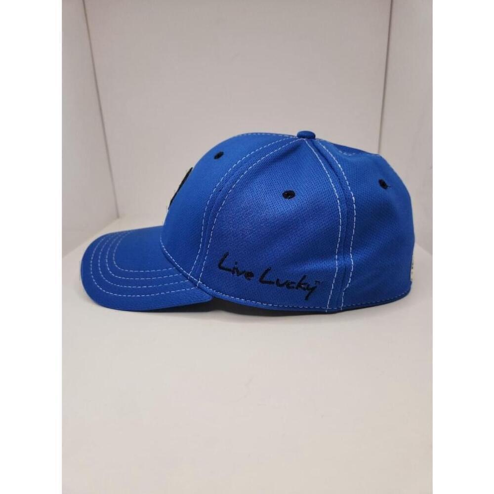 Black Clover Mens Premium Golf Cap Fitted Flex Performance Baseball Hat Logo - Picture 4 of 7